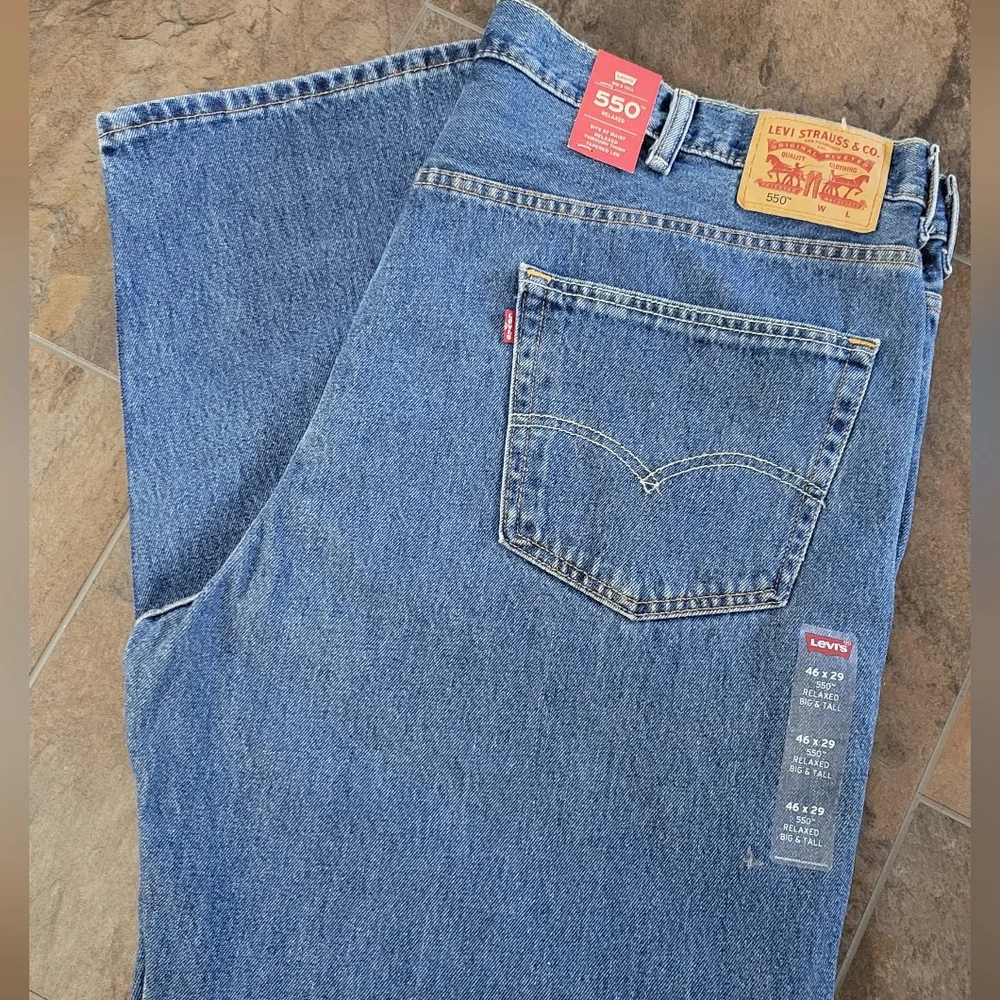 New! Levi's Denim Jeans Size 46 X 29